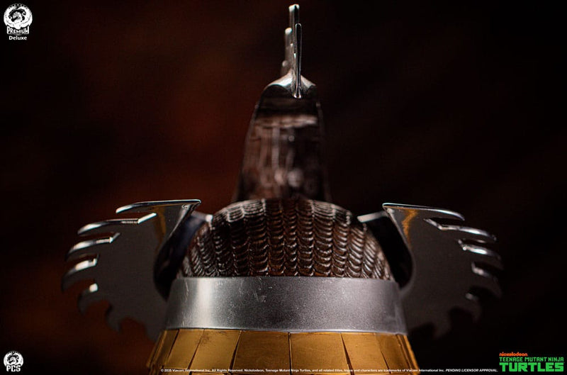 Teenage Mutant Ninja Turtles Life-Size armor set Shredder Ooze (Electroplated Edition) 63 cm, showing reverse