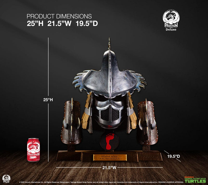 Teenage Mutant Ninja Turtles Life-Size armor set Shredder Ooze (Stainless Steel Edition) 63 cm, product detail