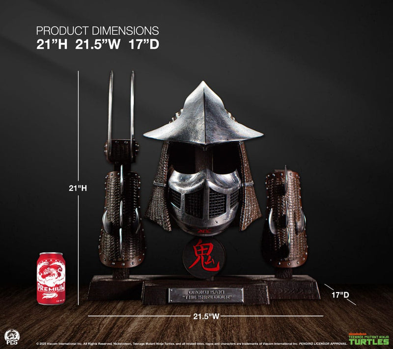 Teenage Mutant Ninja Turtles Life-Size armor set Shredder (Stainless Steel Edition) 53 cm, additional view