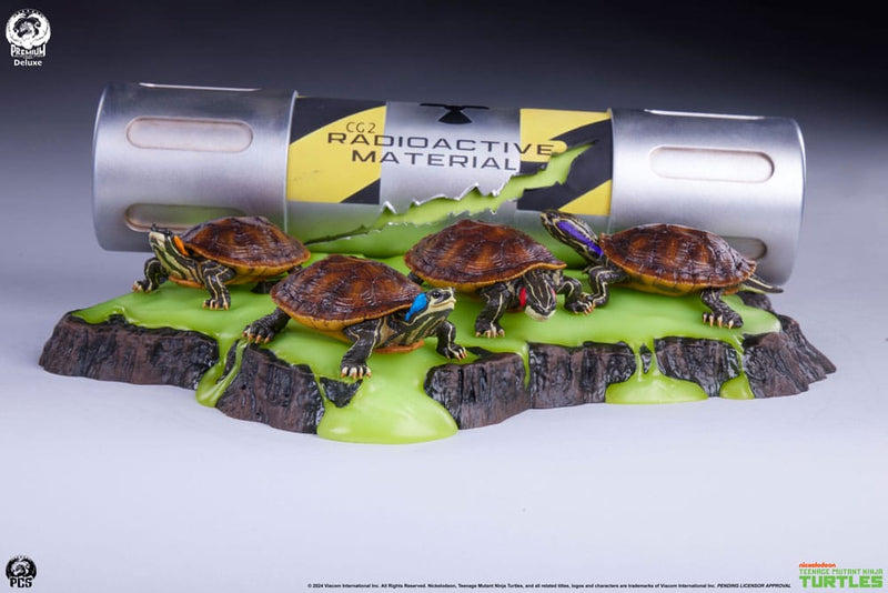 Teenage Mutant Ninja Turtles Origins Diorama Statue Full Scale 13 cm