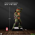 Teenage Mutant Ninja Turtles Statue 1/2 Raphael 86 cm, side angle