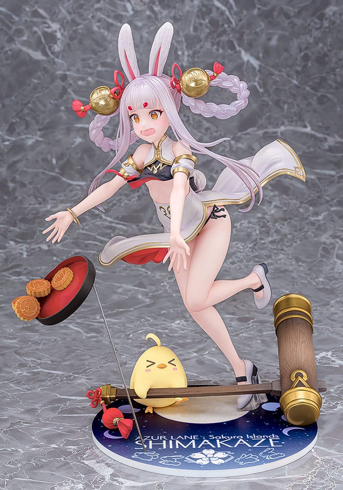 Azur Lane Shimakaze Clumsy Moon Rabbit Statue 1 7 Scale 25 cm