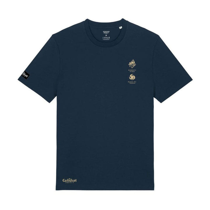 Genshin Impact Kamisato Ayaka Frostlake Heron T Shirt Size XXL