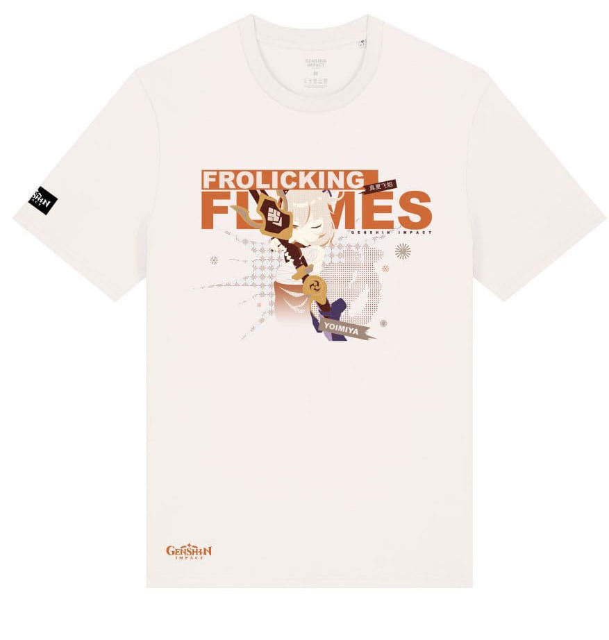 Genshin Impact Yoimiya Frolicking Flames T Shirt Size S