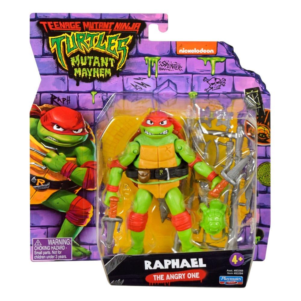 Teenage Mutant Ninja Turtles Raphael Mutant Mayhem Action Figure 10 cm