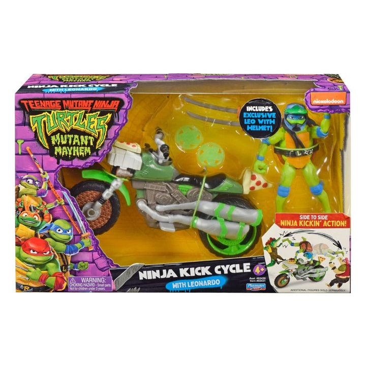 Teenage Mutant Ninja Turtles Mutant Mayhem Vehicles with Figures Assortment of 4 30 cm