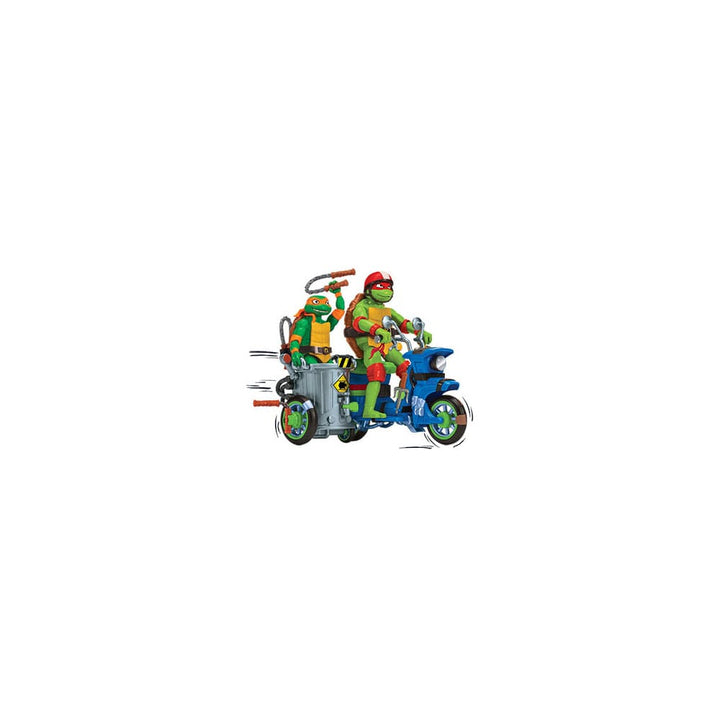 Teenage Mutant Ninja Turtles Mutant Mayhem Vehicles with Figures Assortment of 4 30 cm