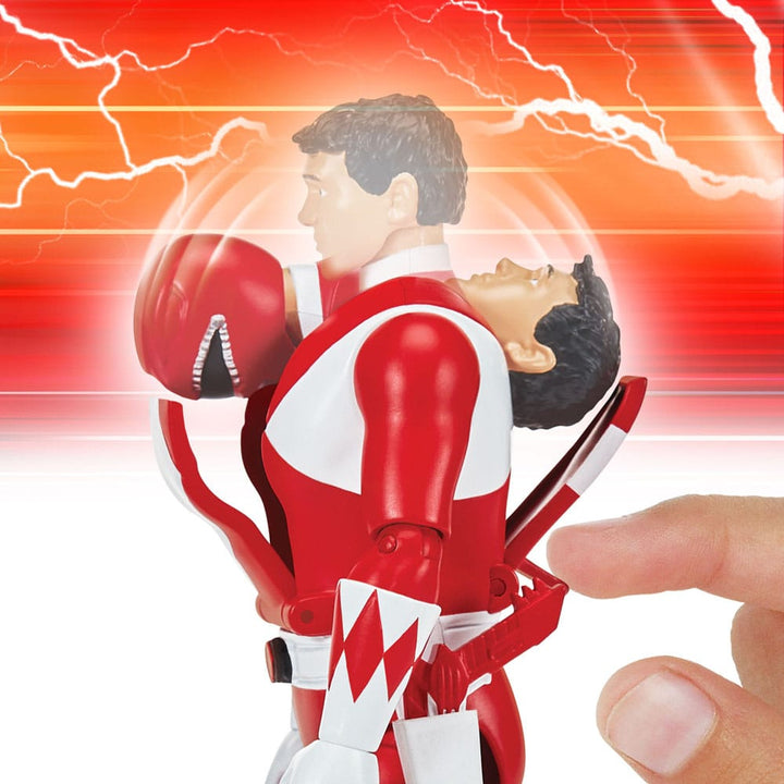 Mighty Morphin Power Rangers Auto-Morphin Red Ranger Action Figure