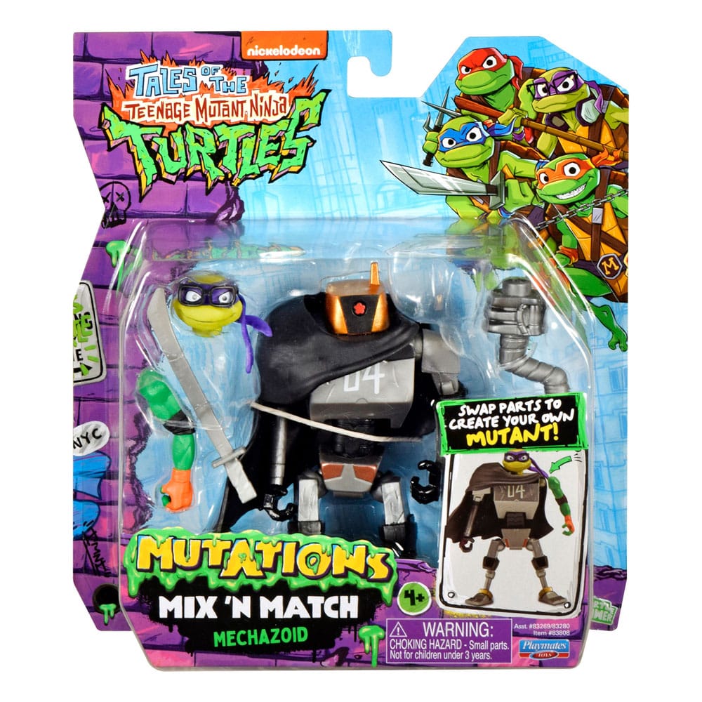 Tales of the Teenage Mutant Ninja Turtles Mix 'n Match Mechazoid  Action Figure