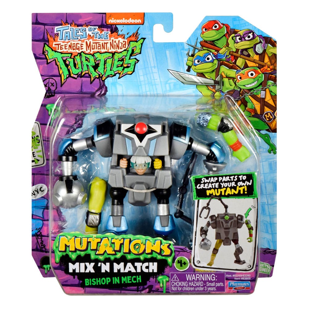 Tales of the Teenage Mutant Ninja Turtles Mix 'n Match Mech Suit Action Figure