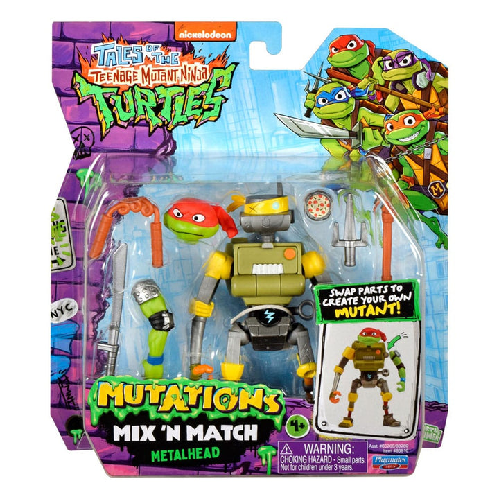Tales of the Teenage Mutant Ninja Turtles Mix 'n Match Metalhead Action Figure