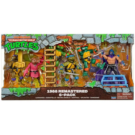 Teenage Mutant Ninja Turtles Action Figures 1988 Remastered