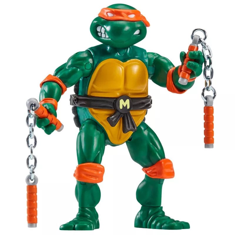 Teenage Mutant Ninja Turtles Action Figures 1988 Remastered, close-up detail