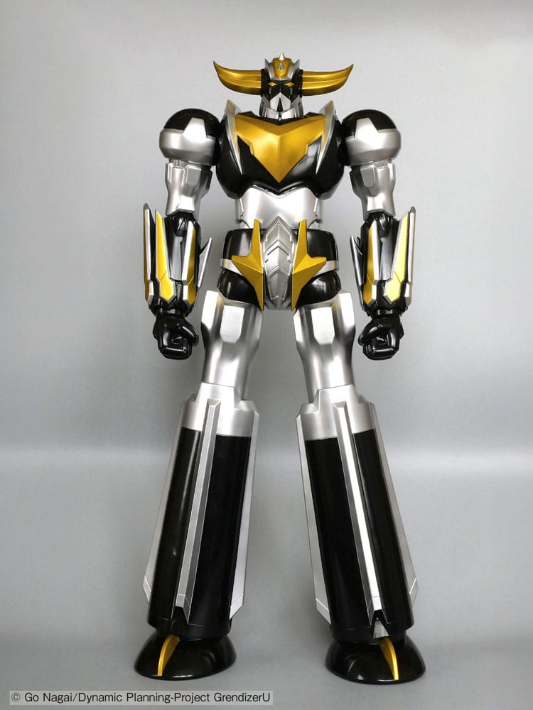 Grendizer U Black and Gold Ver Jumbo Sofbi Vinyl Figure 64 cm