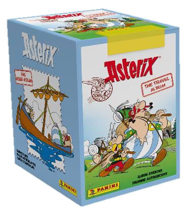 Asterix Travel Themed Sticker Album Display Collection 36 Pieces