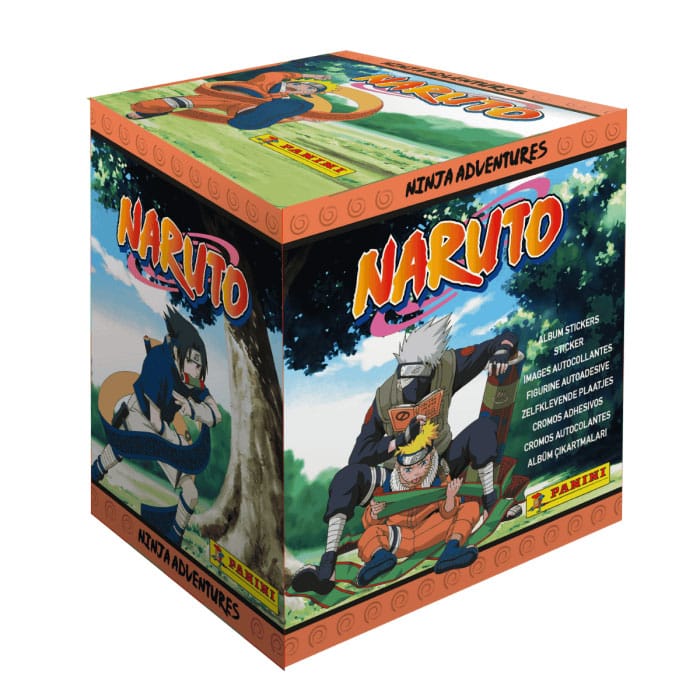 Naruto Ninja Adventures Sticker Collection Display 36 Pack