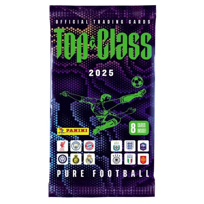 FIFA Top Class 2025 Trading Cards Classic Tin Box