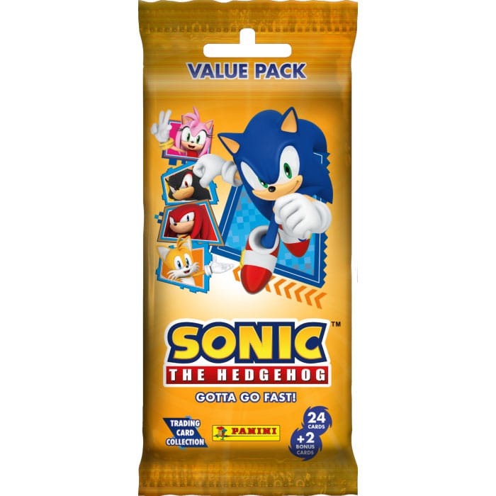 Sonic The Hedgehog Gotta Go Fast Trading Cards Fat Packs Display 10