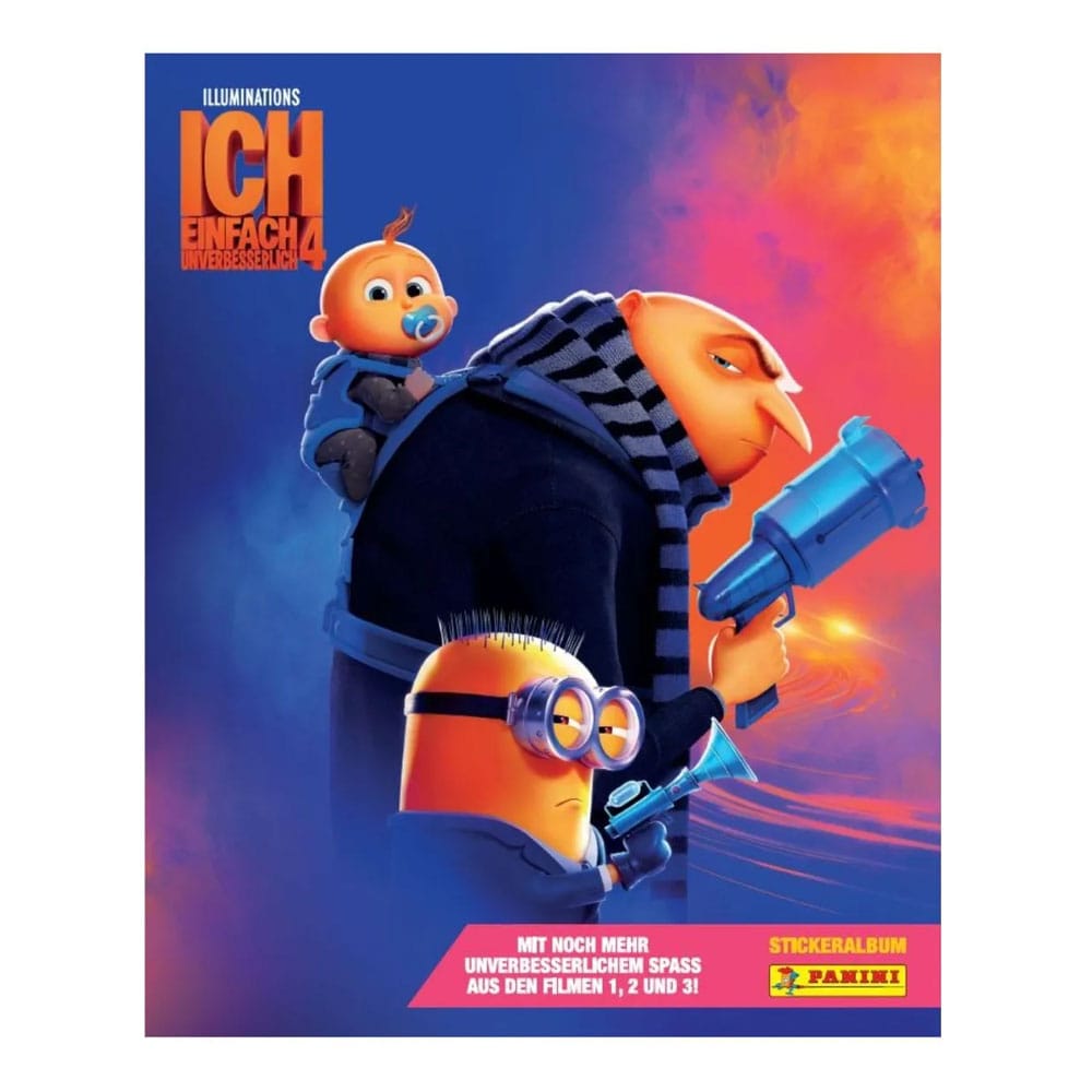 Despicable Me 4 Sticker Collection Album German Version