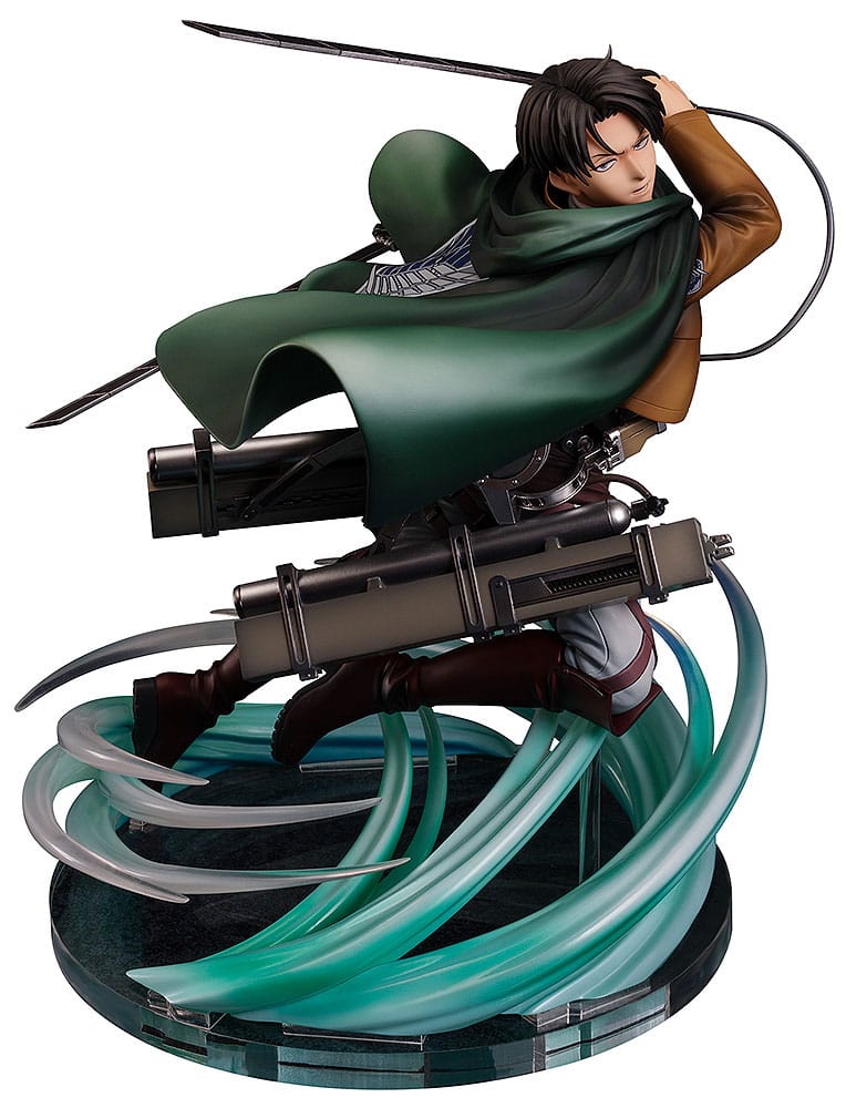 Attack on Titan Levi Humanity's Strongest Soldier PVC Statue 1 6 Scale 23 cm