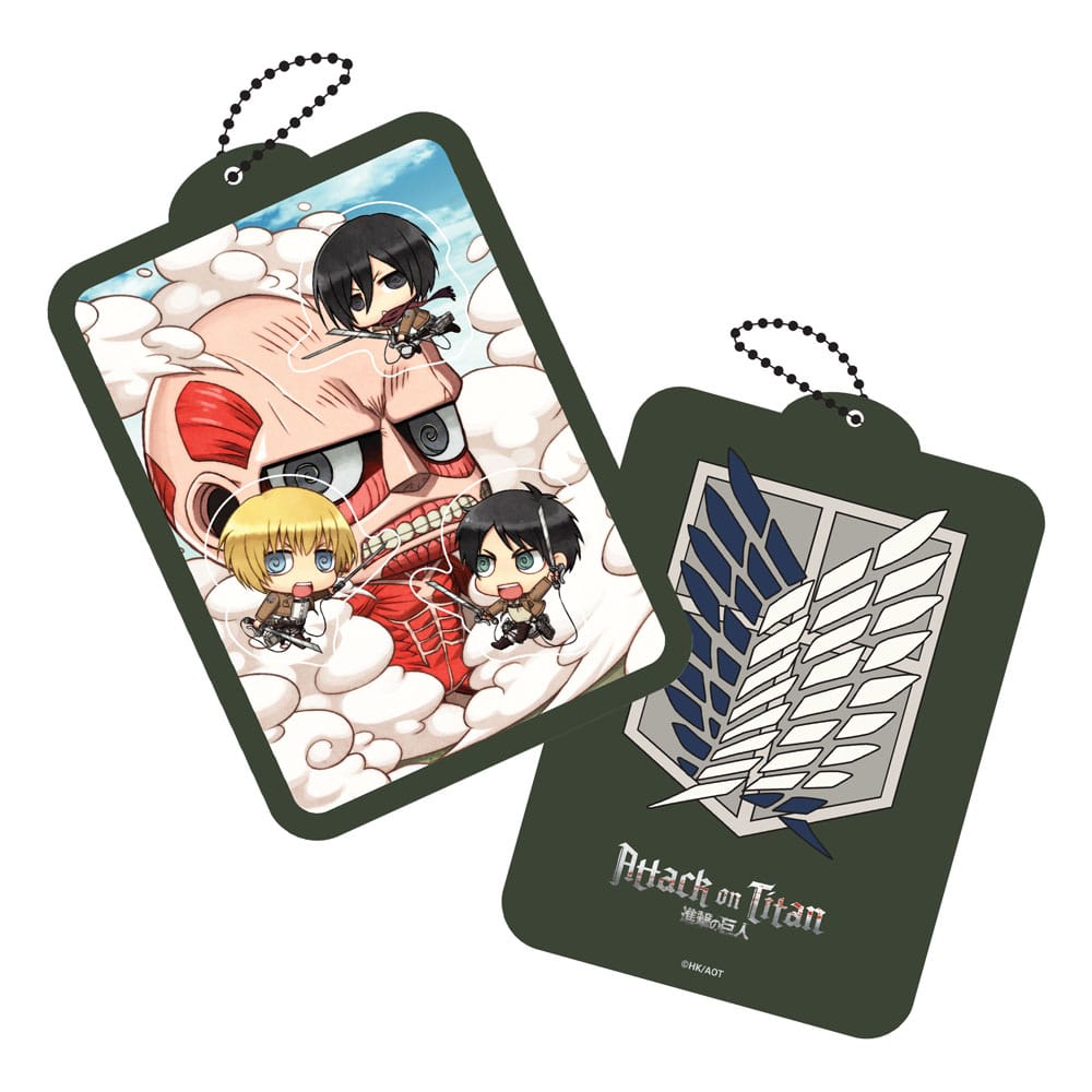 Attack on Titan Kawaii Attack Acrylic Keychain Shaker