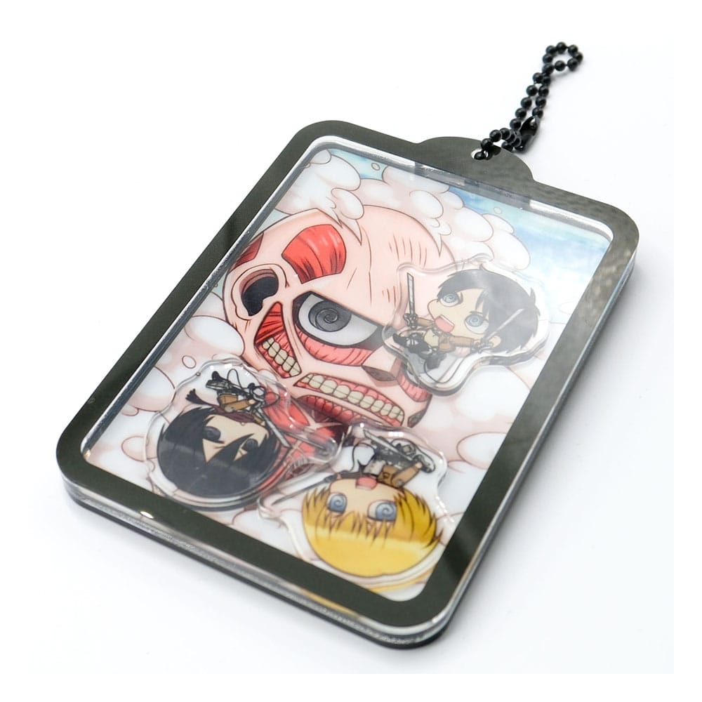 Attack on Titan Kawaii Attack Acrylic Keychain Shaker