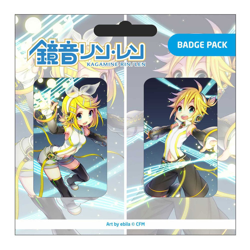 Hatsune Miku Pin Badges Set C 2 Pack