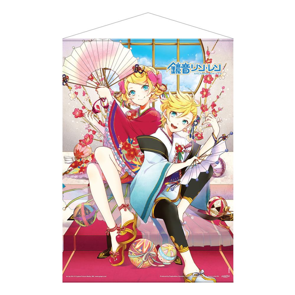 Virtual Artists Len and Rin Kagamine Wallscroll 50 x 70 cm