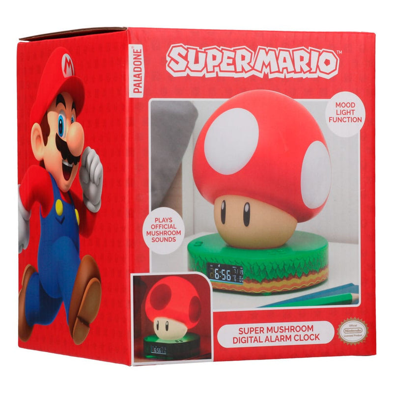 Super Mario Super Mushroom Alarm Clock