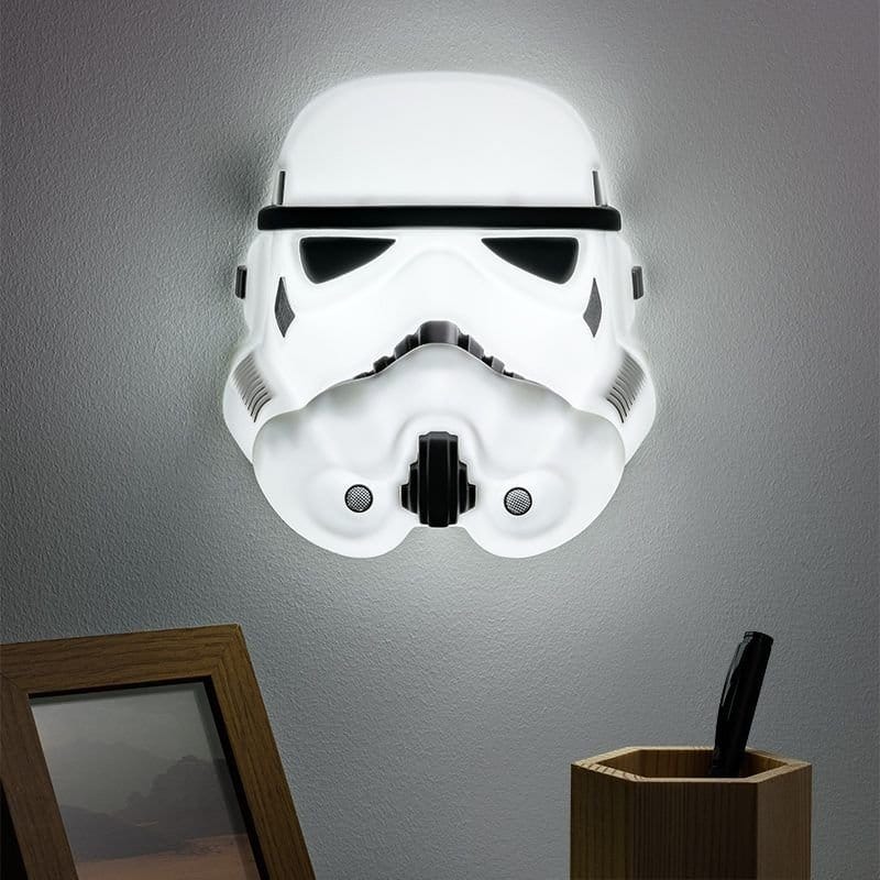 Stormtrooper Mask Star Wars Light 22cm side angle