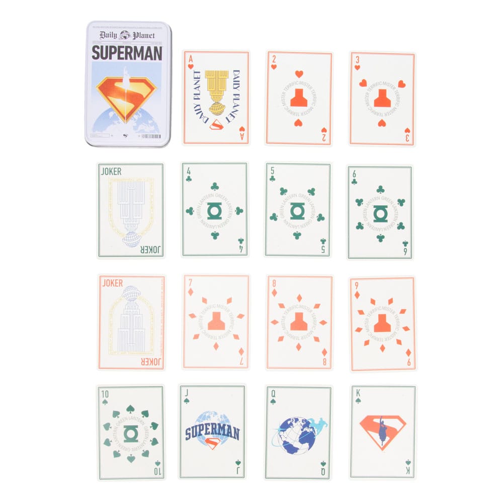 DC  Superman Comics Playing Cards