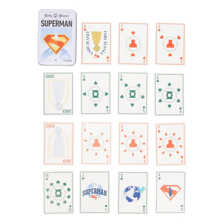 DC  Superman Comics Playing Cards