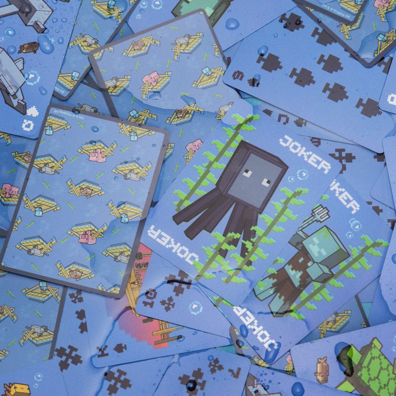 Minecraft Minecraft Game Playing Cards Waterproof, side angle