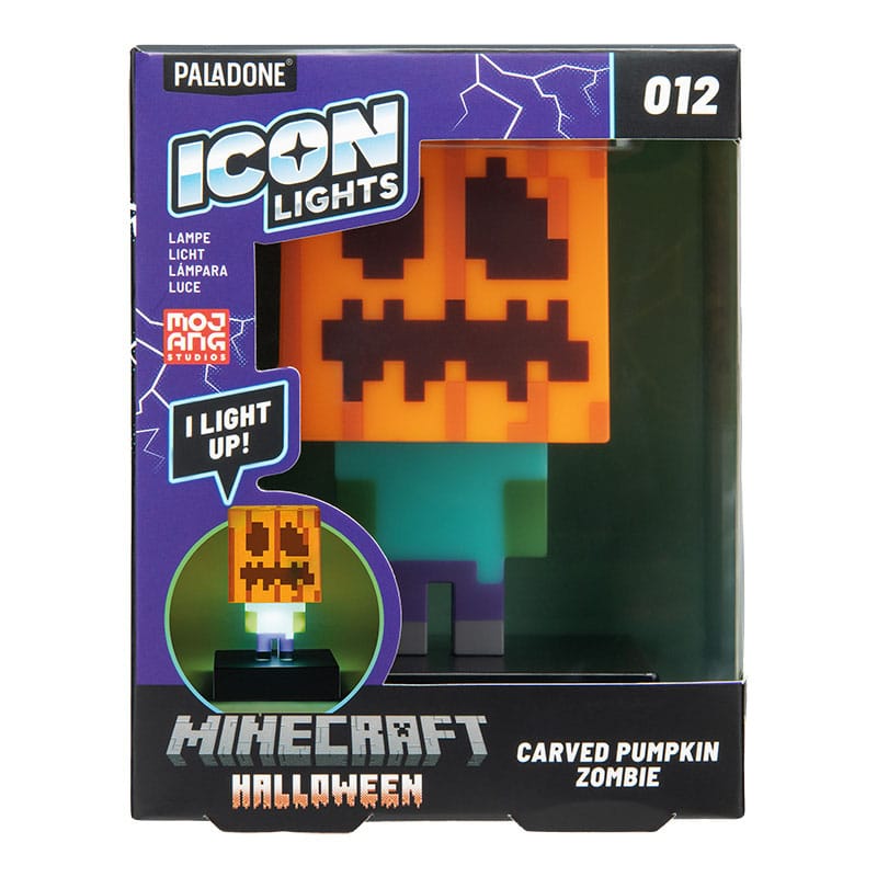 Minecraft Zombie Jack O'Lantern Icon Light