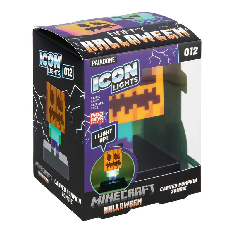 Minecraft Zombie Jack O'Lantern Icon Light
