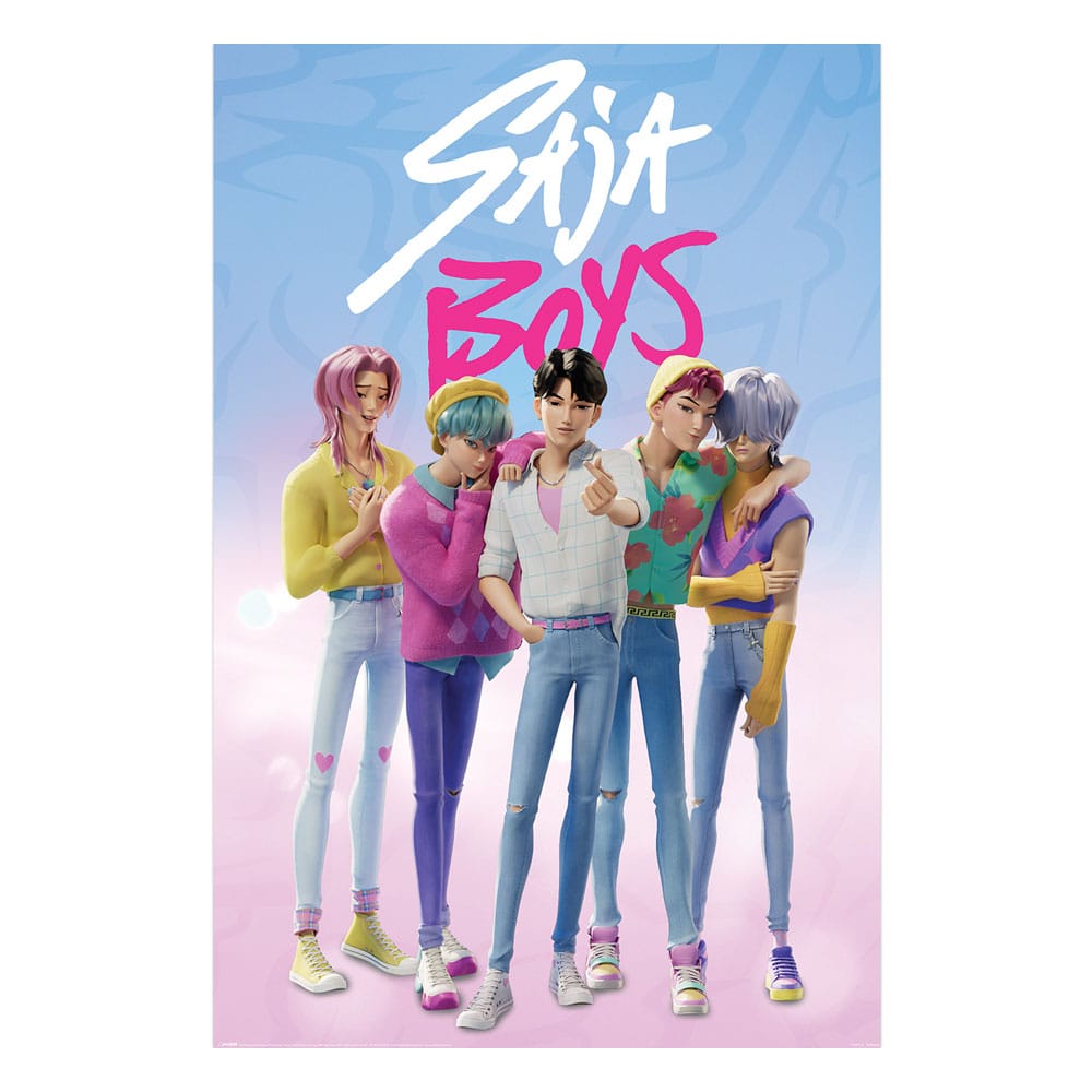 KPop Demon Hunters Saja Boys 61 x 91 cm Poster