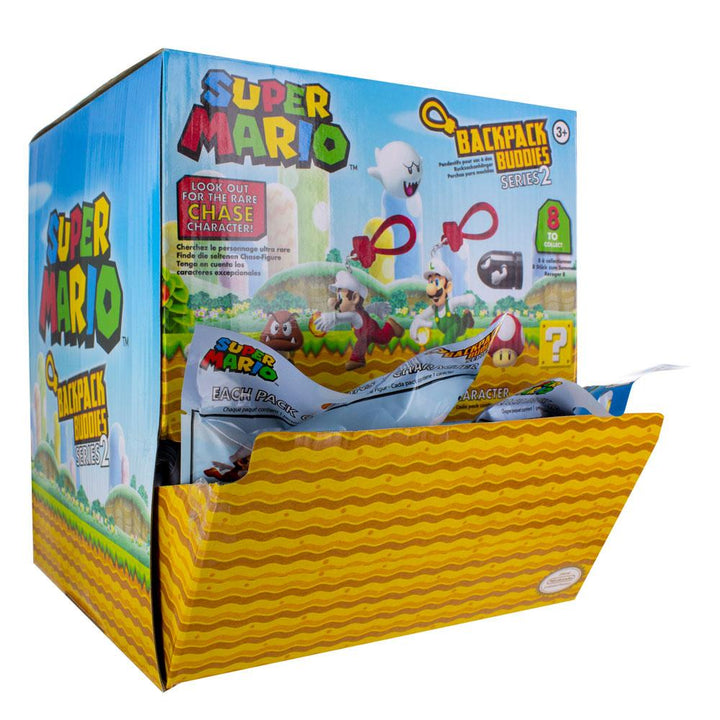 Super Mario Series 2 Backpack Buddies (24) Mystery Bags