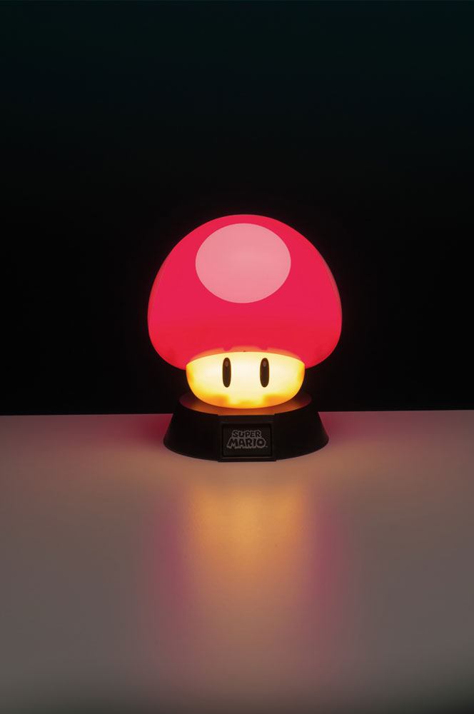 Super Mario Super Mushroom Icon Light