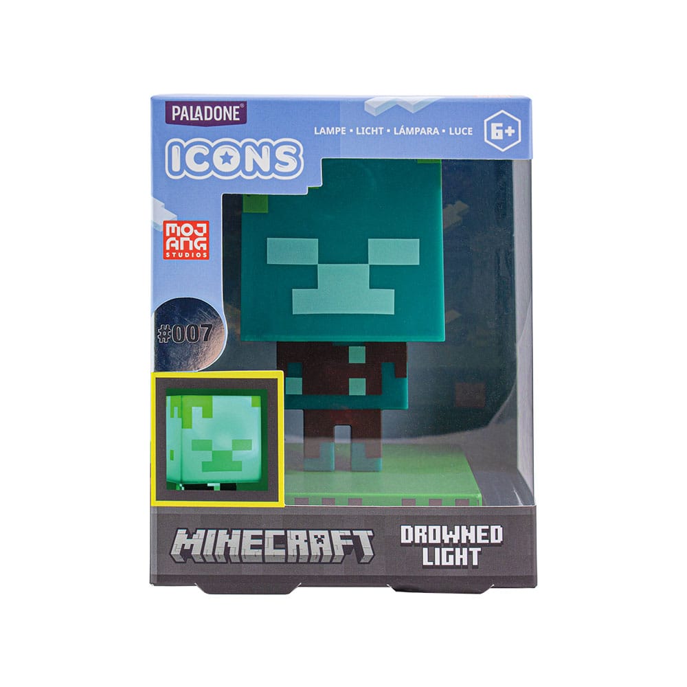 Minecraft Drowned Zombie Minecraft Icon Light