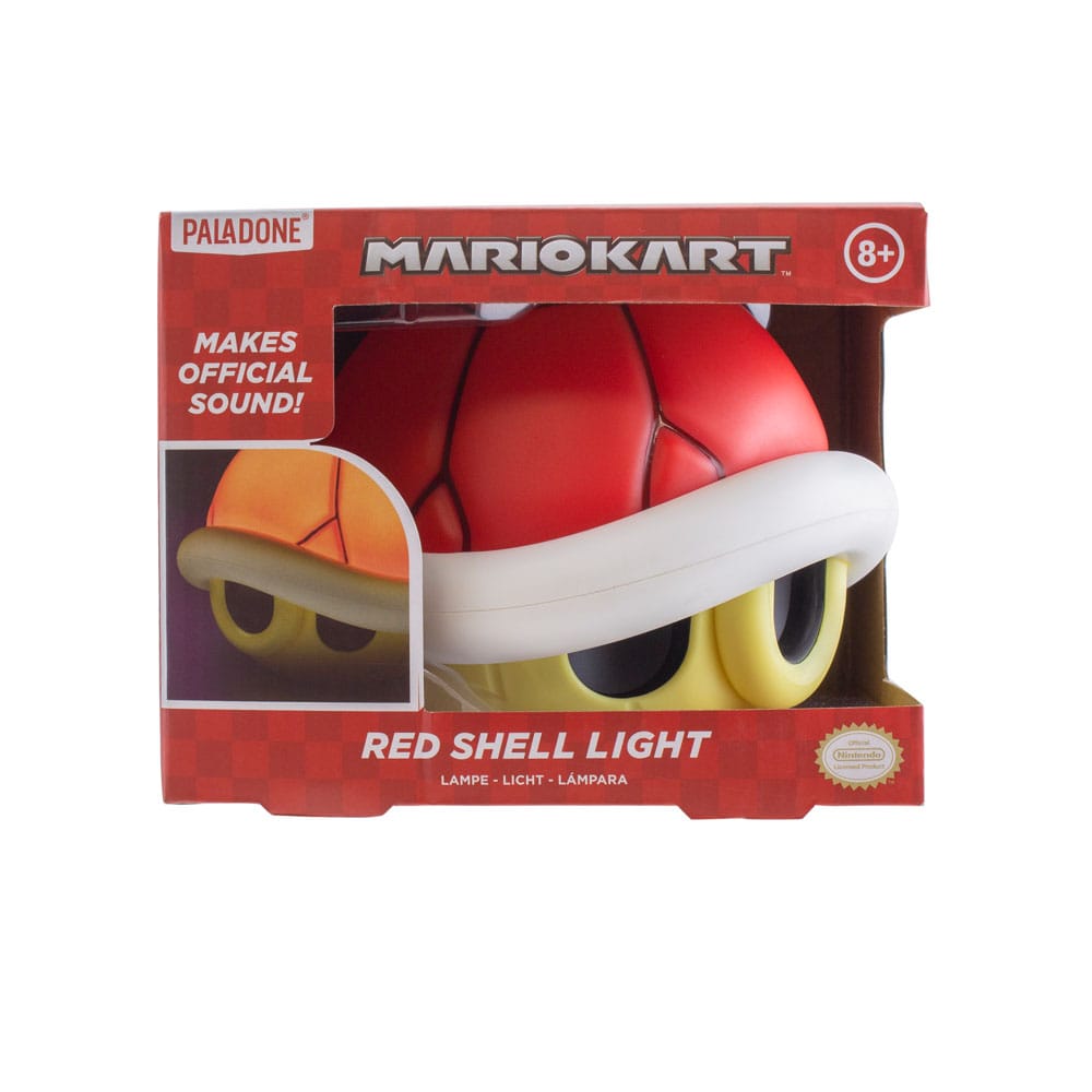 Mario Kart Red Shell Light with Sound 12 cm