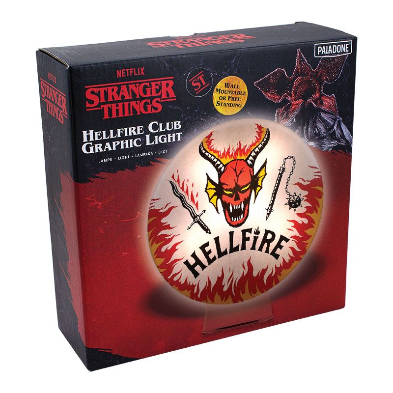 Netflix Official Stranger Things Hellfire Club Logo Light, alternate view