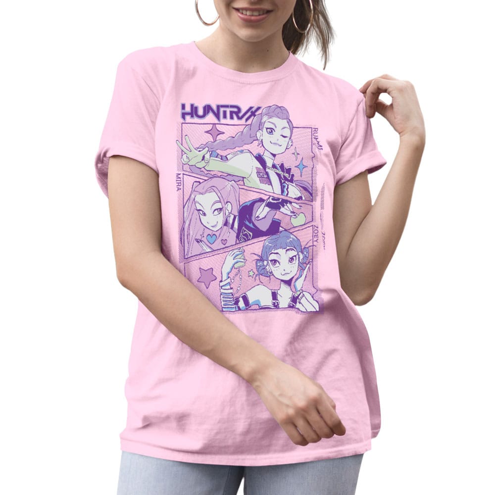 KPop Demon Hunters Huntrix X-Large T-Shirt
