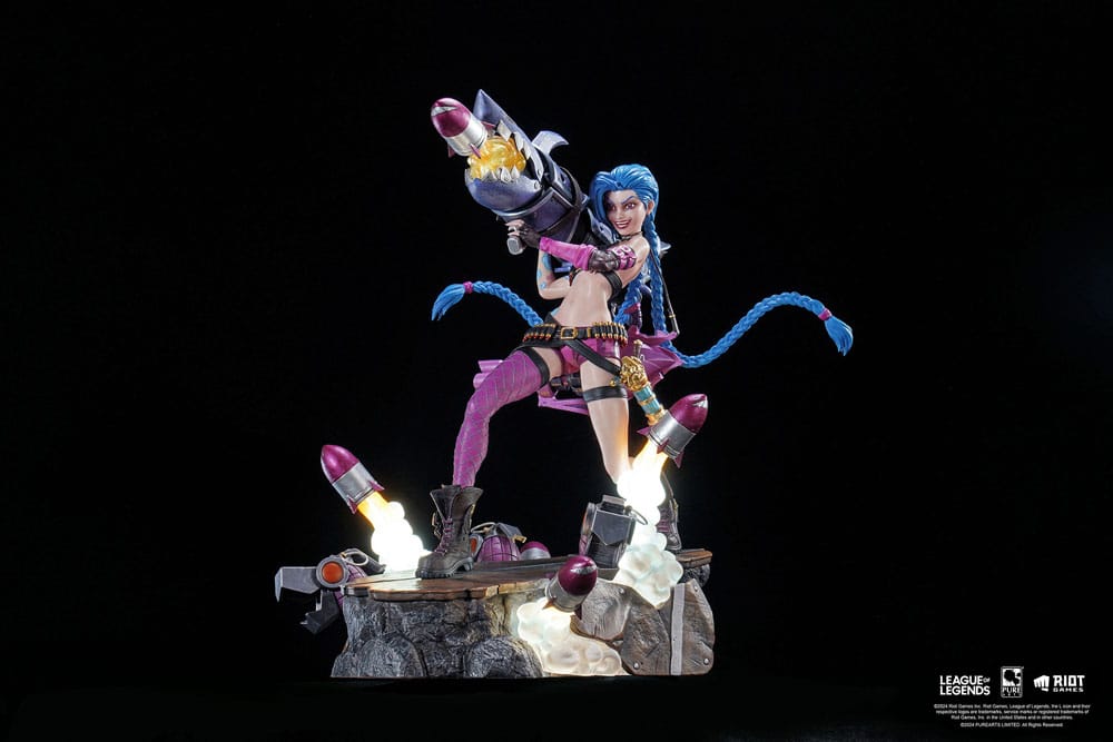 PureArts Arcane: League of Legends Jinx 1/6 Scale Limited Edition Statue