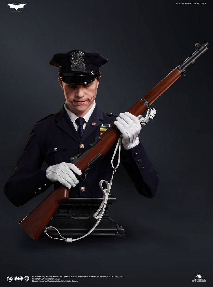 The Dark Knight The Joker Bust 1 1 Scale Police Uniform Edition