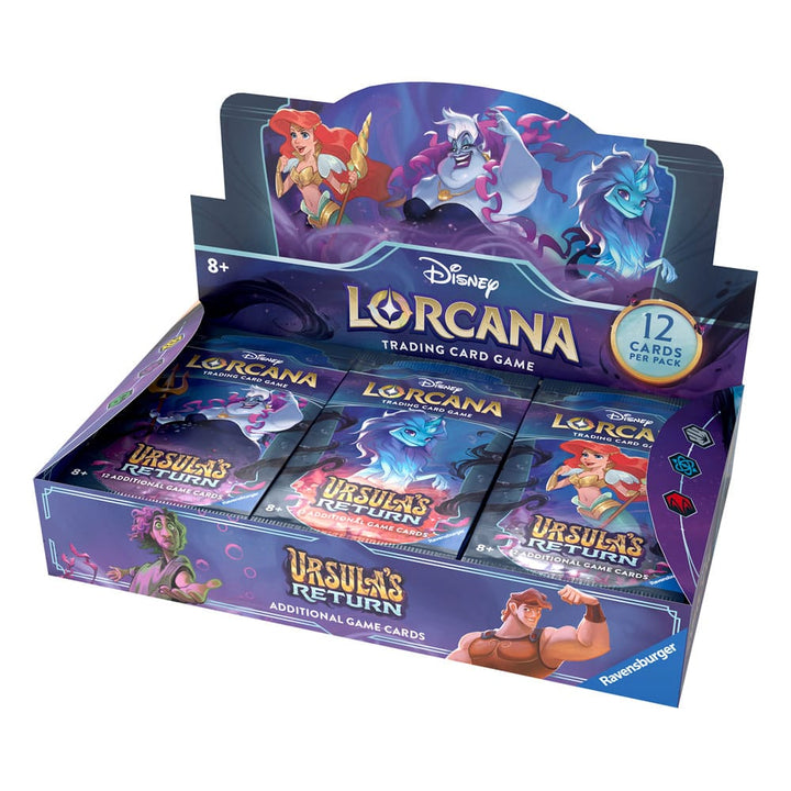 Disney Lorcana Trading Card Game Ursula's Return Booster Box (24 Packs)