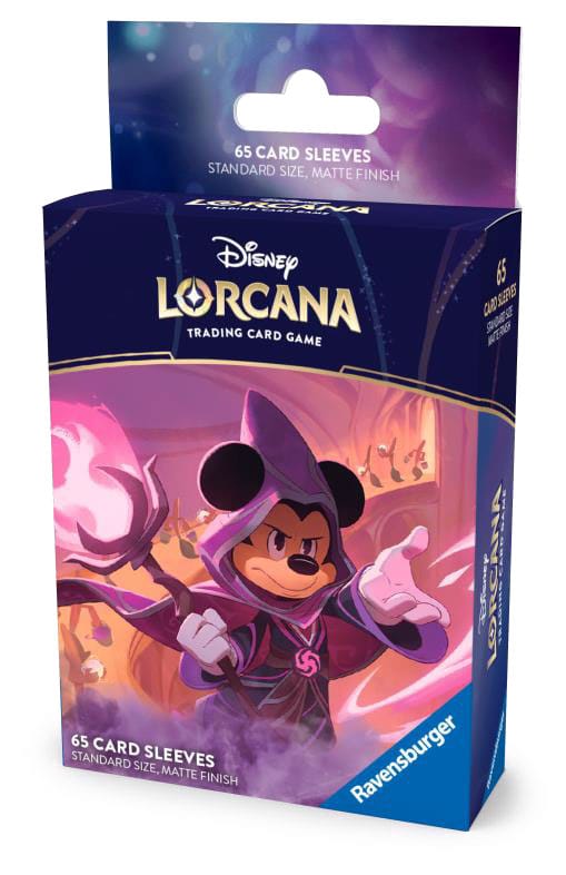 Disney Lorcana TCG Mickey Mouse Card Sleeves 65 Count