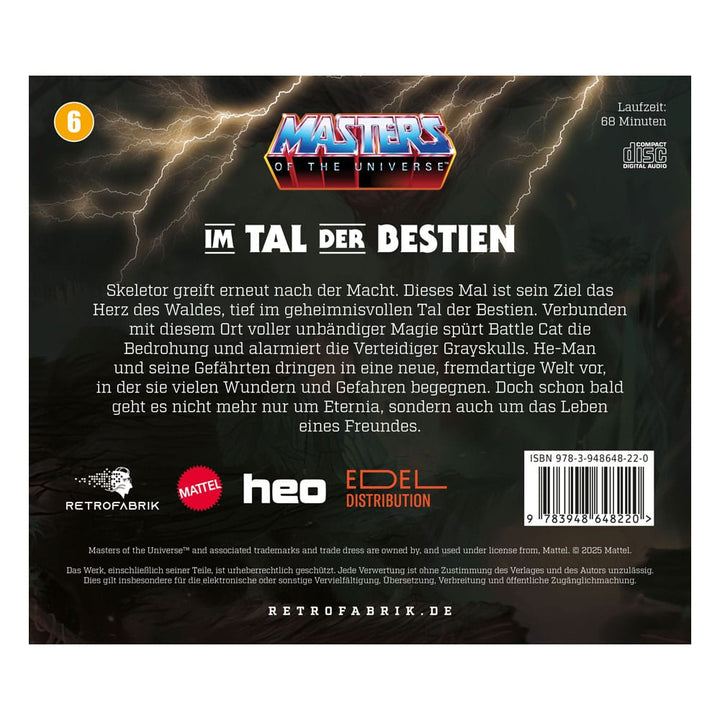 Masters of the Universe Im Tal der Bestien Radio Play CD Episode 6 German Version