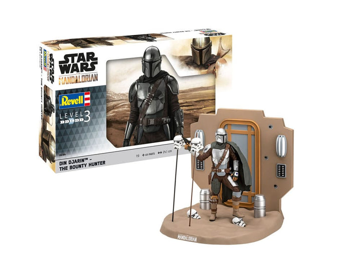 Star Wars The Mandalorian Din Djarin The Bounty Hunter Model Kit