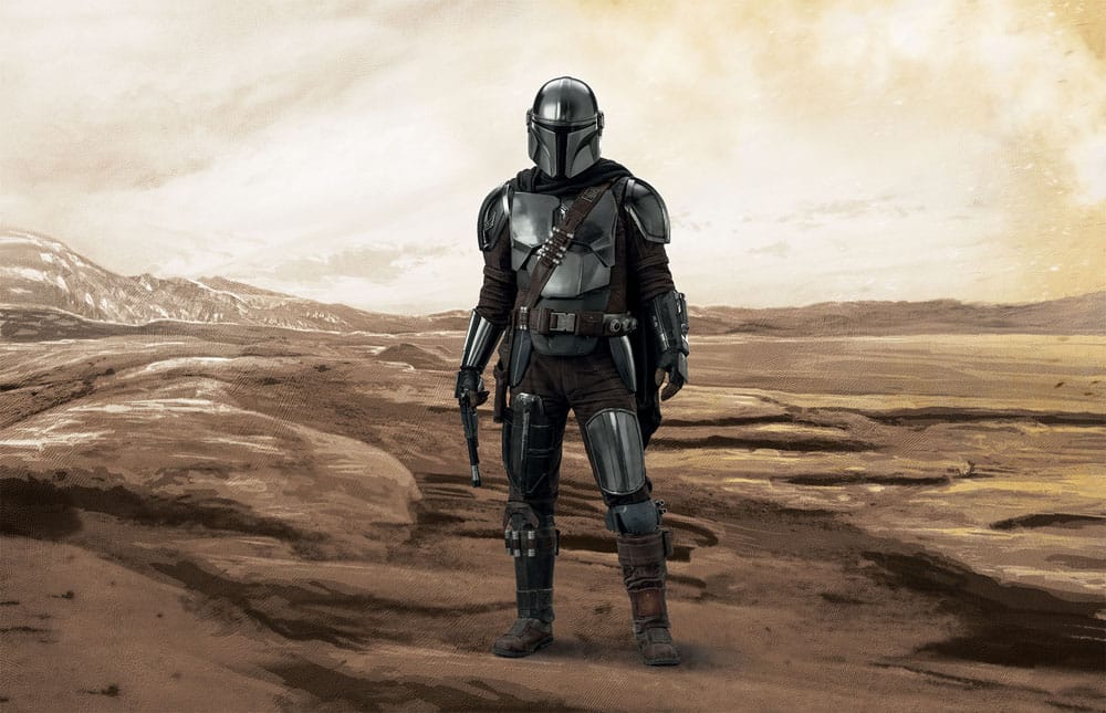 Star Wars The Mandalorian Din Djarin The Bounty Hunter Model Kit