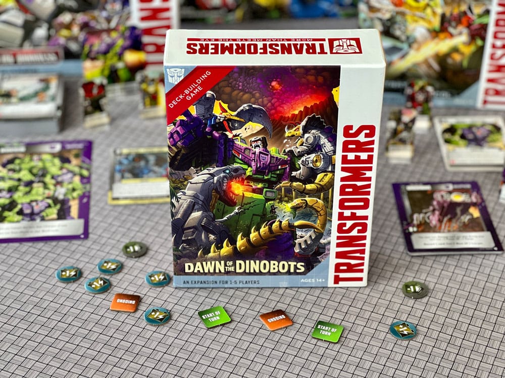 Transformers Card Game Deck Building Dawn of the Dinobots Expansion English Version
